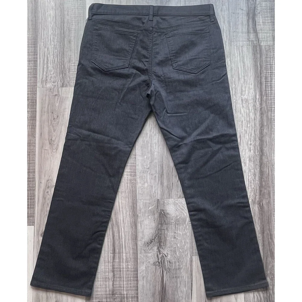 NWT Banana Republic Travel Jeans Athletic Men 35x30 Charcoal Grey Denim Stretch